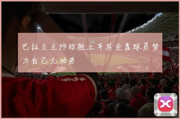 巴拉圭主帅称胜土耳其全靠球员努力自己无功劳