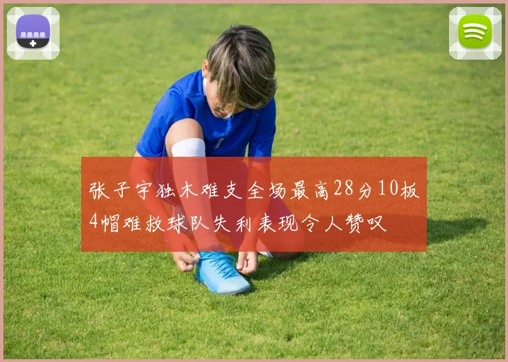 张子宇独木难支全场最高28分10板4帽难救球队失利表现令人赞叹